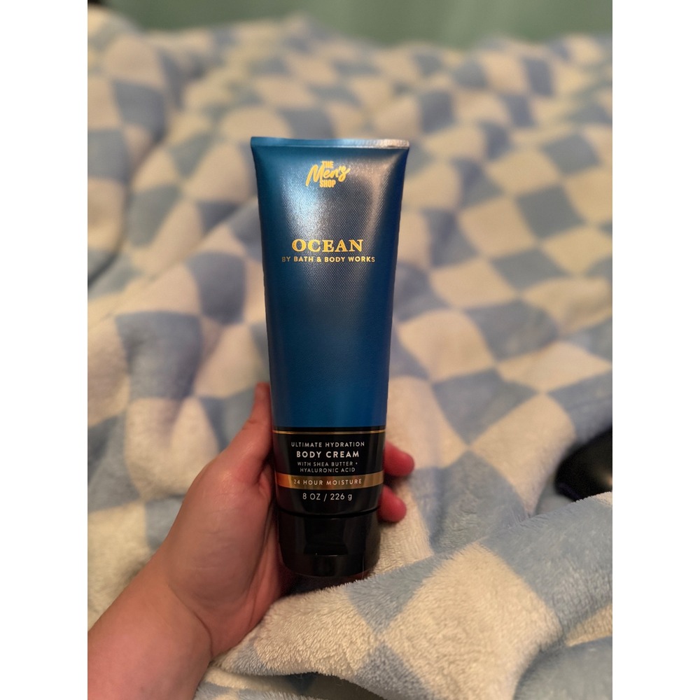 Bath & Body Works Ocean Men's Shop Ultimate Hydration Body Cream 8 oz New